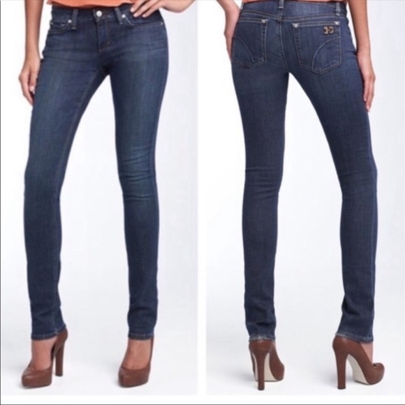 Joe’s Jeans Chelsea Dark Wash Skinny Jeans in Tanya - Picture 1 of 6